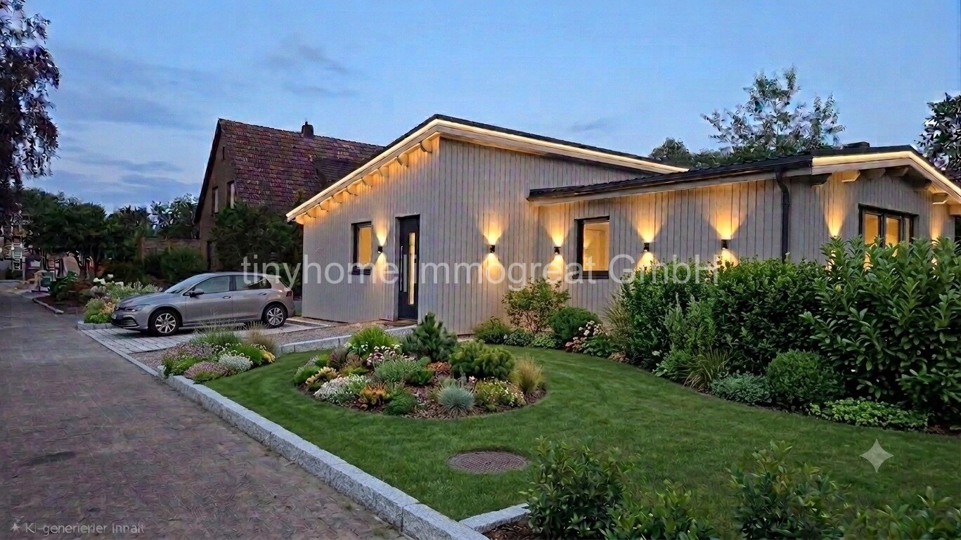 kleines Holz-Massivhaus (EH55) in 28790 Schwanewede mit 88 m² Wfl kleines Holz-Massivhaus (EH55) in 28790 Schwanewede mit 88 m² Wfl
