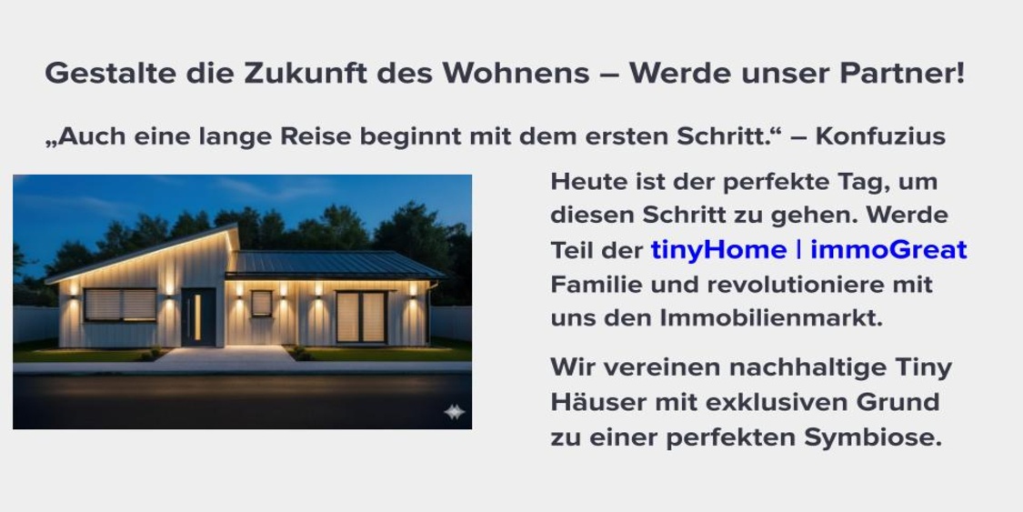 tinyHome|immoGreat GmbH tinyHome|immoGreat GmbH